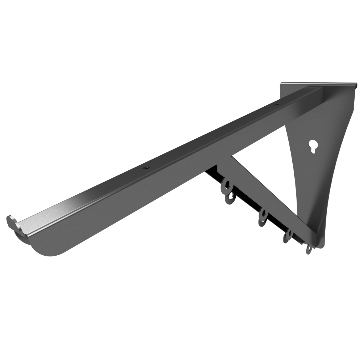 Heavy-Duty Shelf Bracket - Z-OX Slatwall Solutions